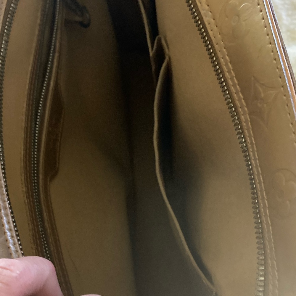 Louis Vuitton Monogram Gold Leather Bag Authentic - Picture 12 of 16